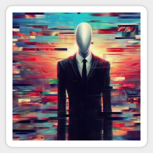 Slenderman Sticker